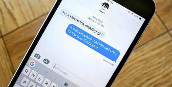 ¿Cómo veo los mensajes de texto de mi esposo en mi teléfono?