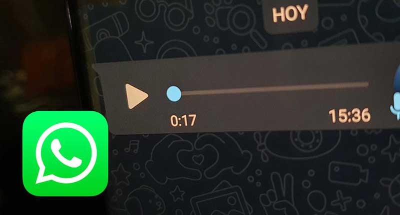 How to listen to WhatsApp audio from someone else's phone?